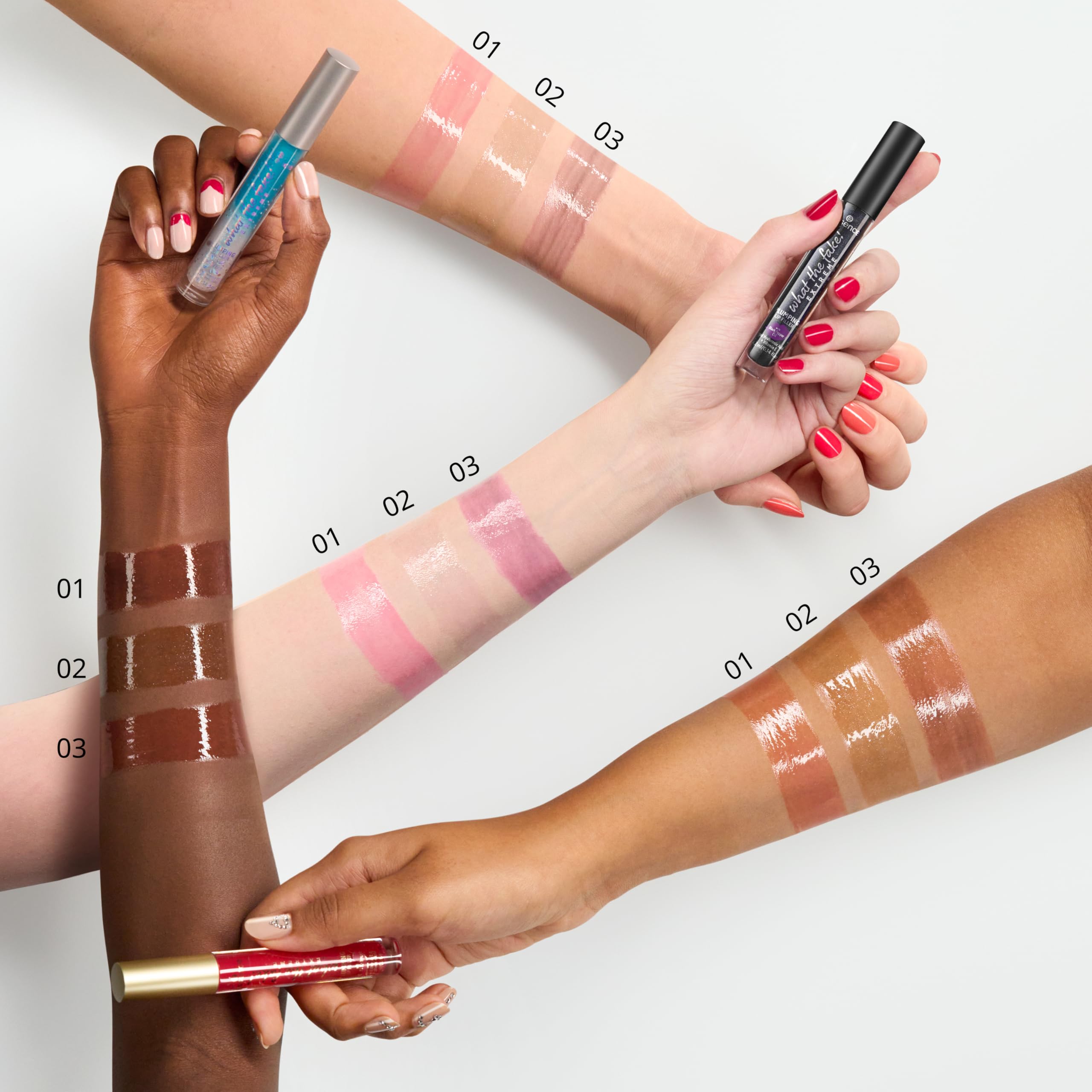 essence What the Fake lip filler vegan cruelty-free label—ethical makeup choice.