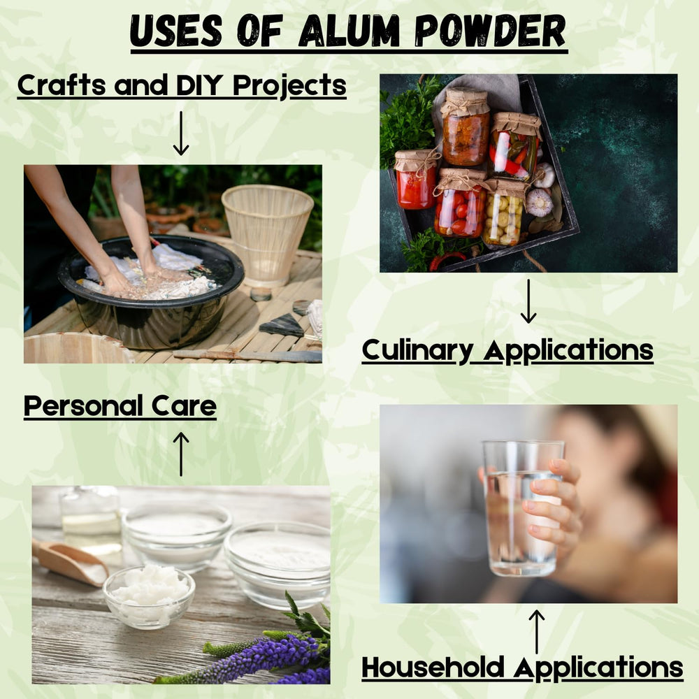 Essencea Alumbre en polvo 5 lb, desodorante natural para pieles sensibles y uso diario.