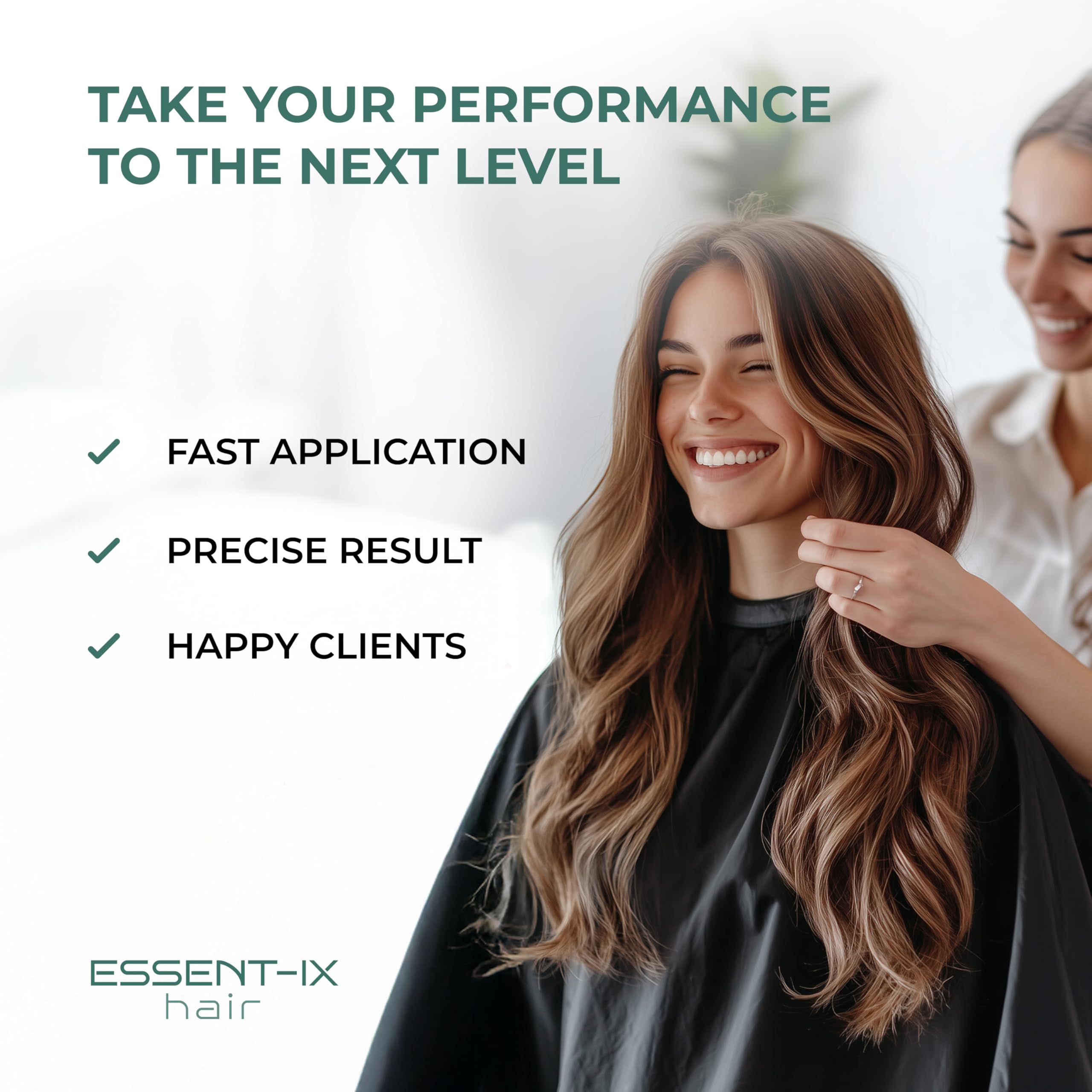 Seamless fusion tips produce smooth keratin bonds with minimal residue.