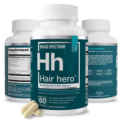 Essential Elements Hair Hero bottle for daily hair vitamin support.