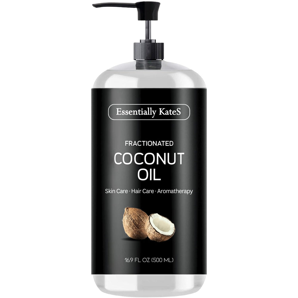 Essentially KateS Aceite de Coco Fraccionado - Bote claro: hidratación suave para la piel.