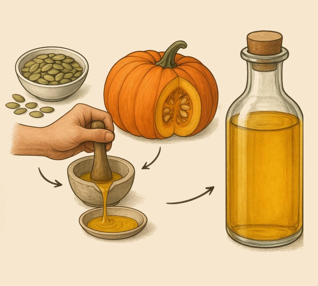 Essentially KateS aceite semilla calabaza, masaje para cuerpo, piel elástica y suave.
