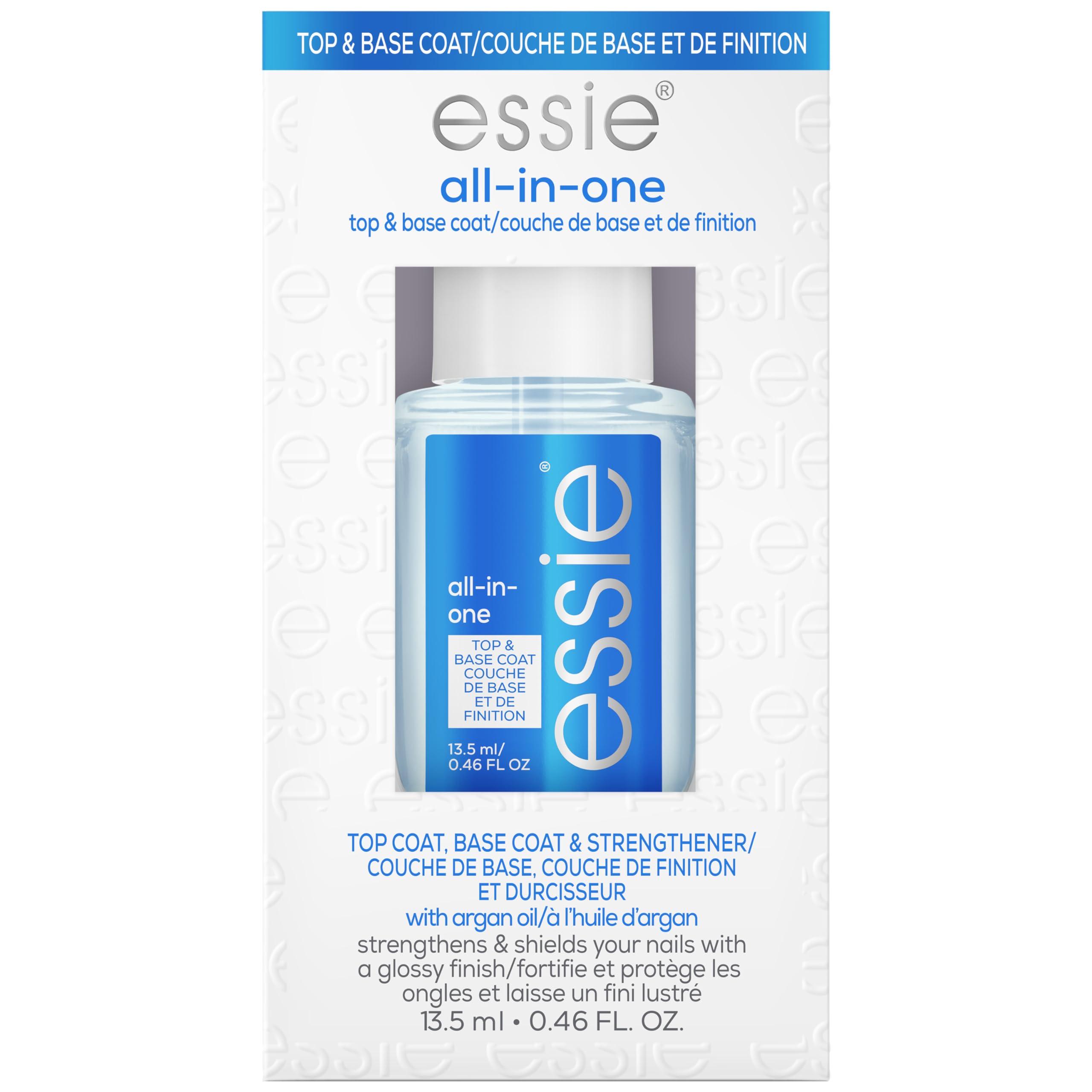 essie All-In-One: brillo de acabado en botella para uñas perfectas