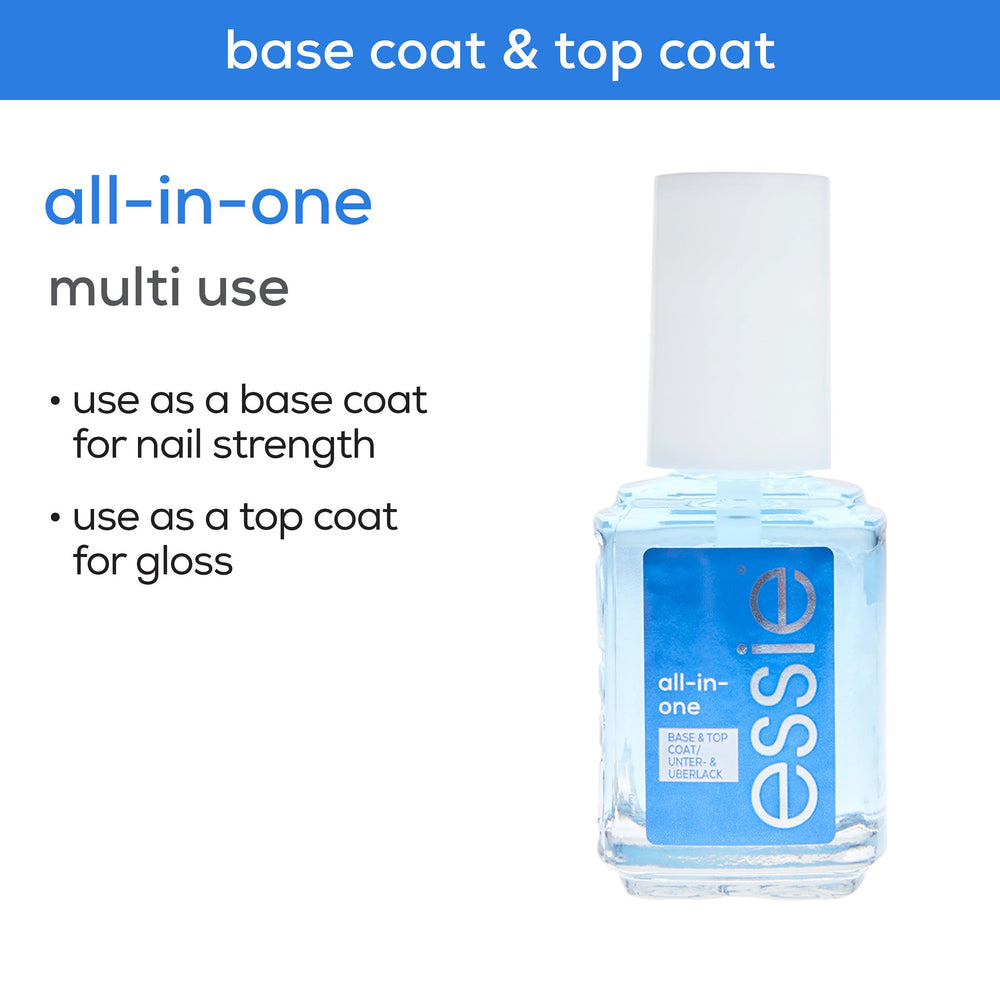essie All-In-One: brillo sostenido que sella el color