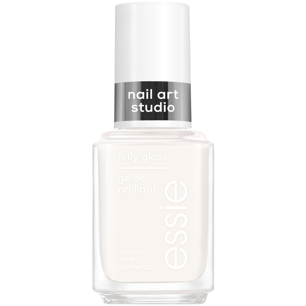 essie Arctic Jelly: aplicación suave con brocha rápida para un acabado translúcido.