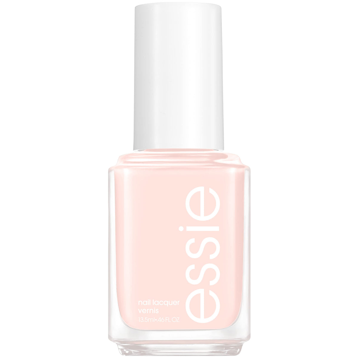 essie Ballet Slippers bottle showing a sheer pale pink shade for a classic manicure