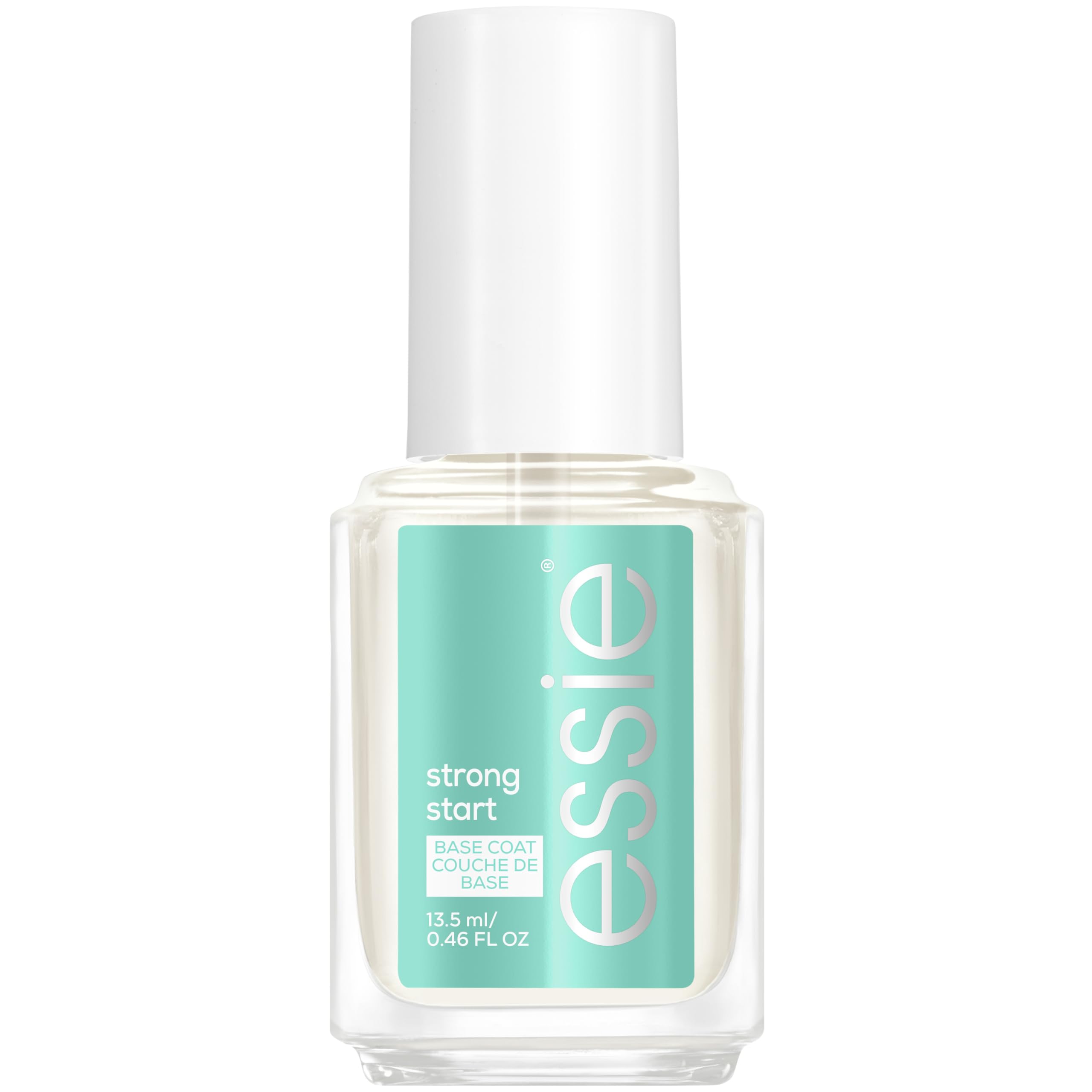 La essie-base-fortalecedora-con-biotina ofrece una base con biotina para uñas más resistentes.