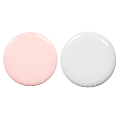 Essie Blanc: botella blanca nieve para una manicura francesa limpia.