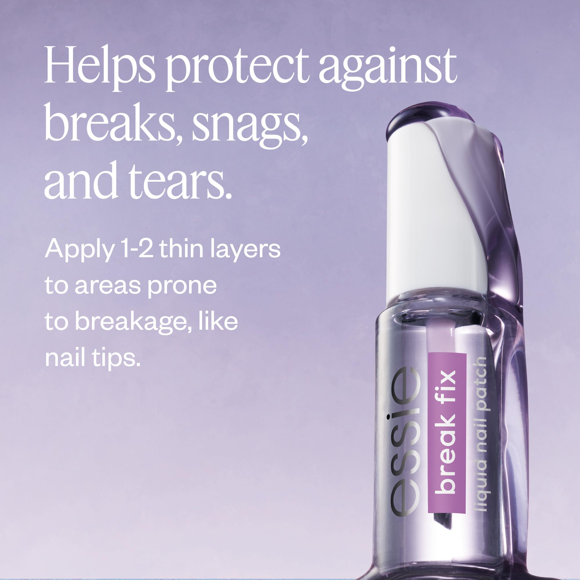 Essie Break Fix: práctico para uso diario gracias a su aplicación y secado rápidos