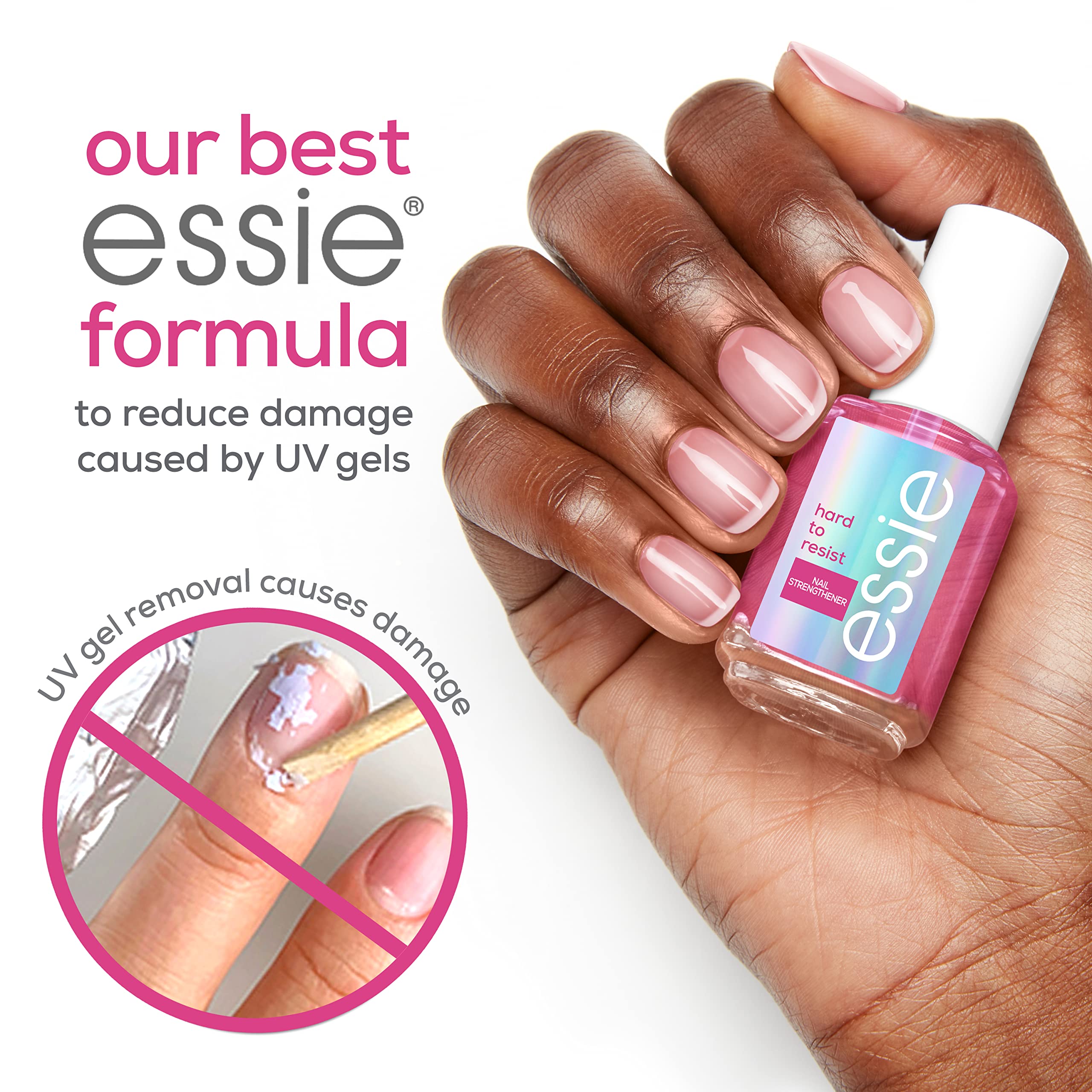 Uso entre colores essie para uñas sanas y cuidadas