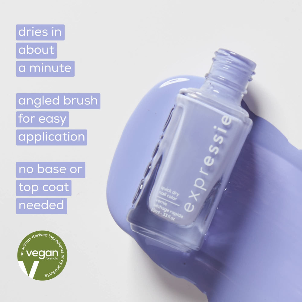 essie expressie fórmula vegana sin crueldad animal para uñas brillantes