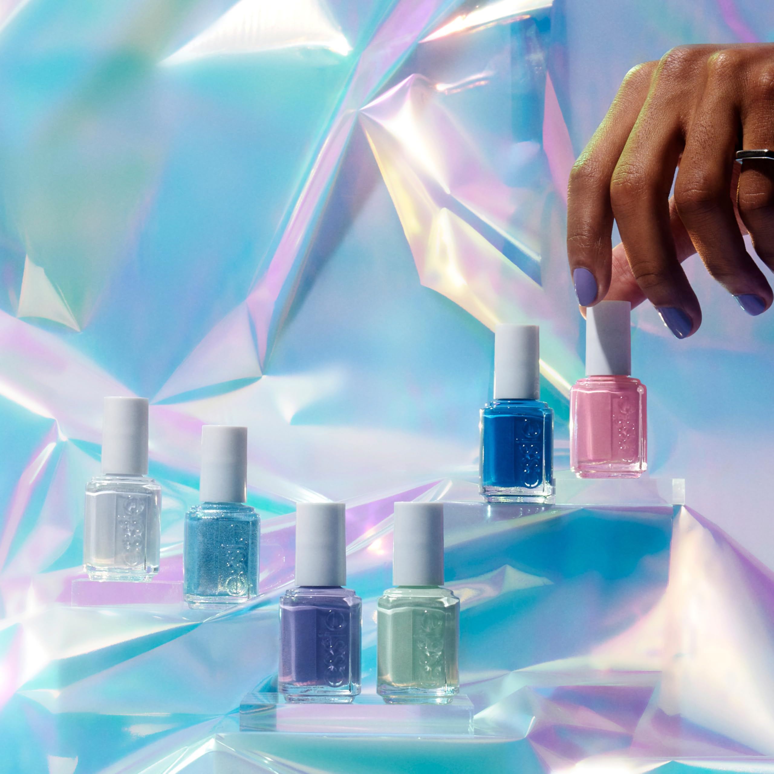 Fórmula vegana de essie sin ingredientes animales.