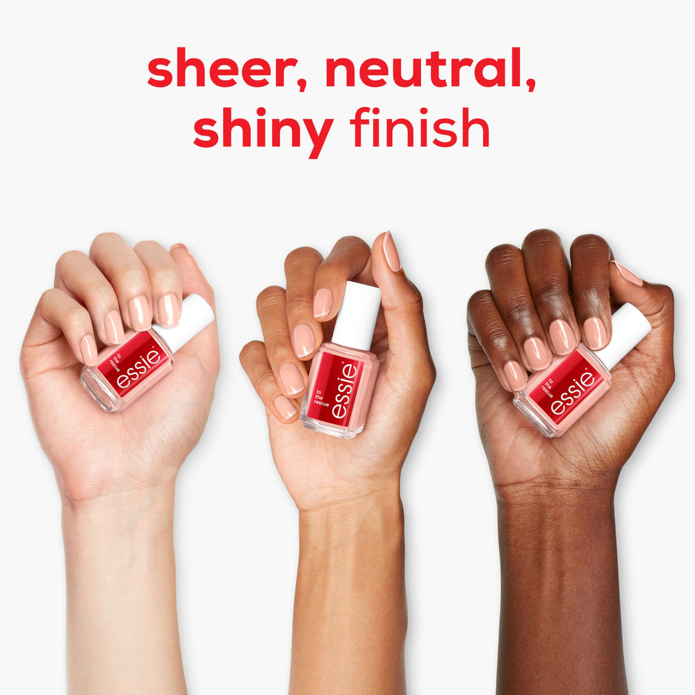 essie fortalece uñas dañadas en una semana de uso