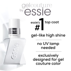 essie gel couture: cepillo para aplicación precisa