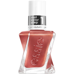 Essie Gel Couture con brocha remolino para aplicación precisa y cobertura generosa.