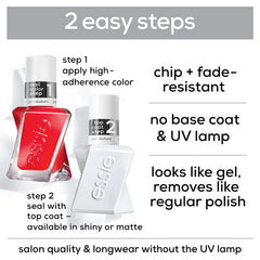 essie gel couture: capa superior para acabado brillante