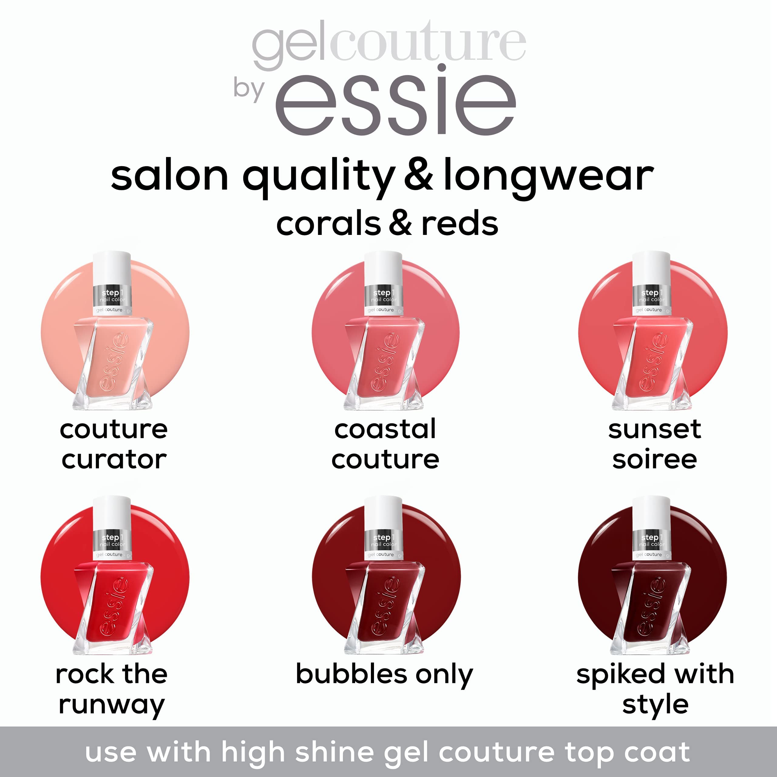 essie gel couture: envase práctico de 13 ml