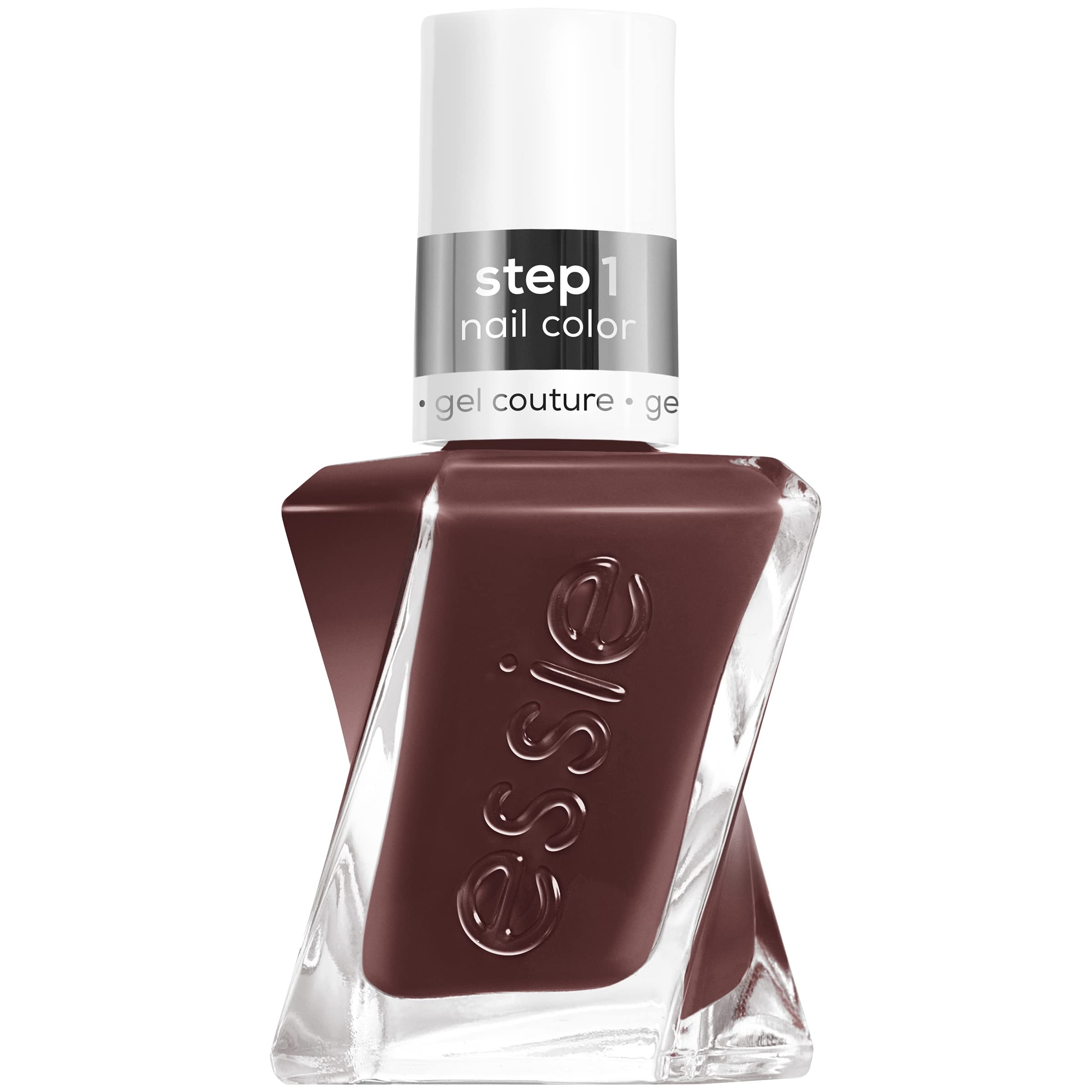 Essie Gel Couture, acabado duradero tipo gel para uñas brillantes.