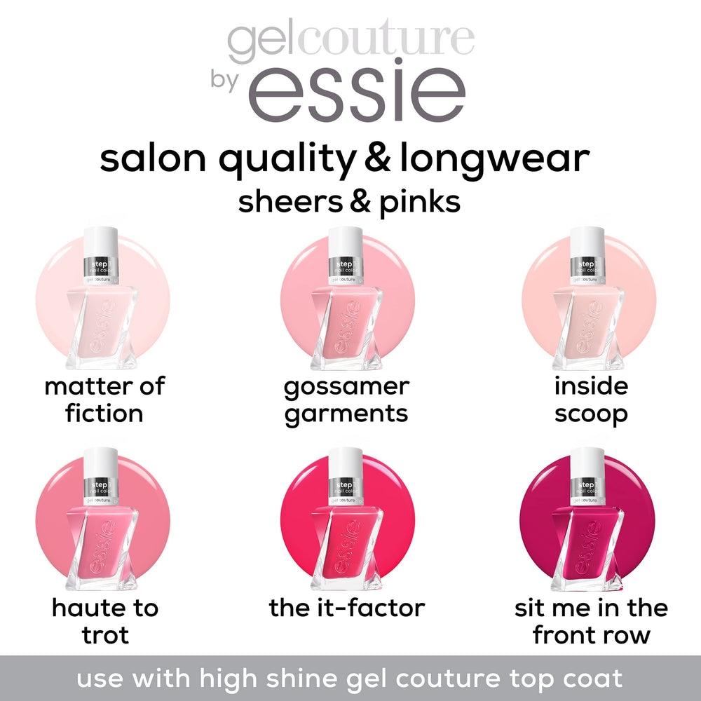 essie gel couture: fórmula vegana sin ingredientes de origen animal