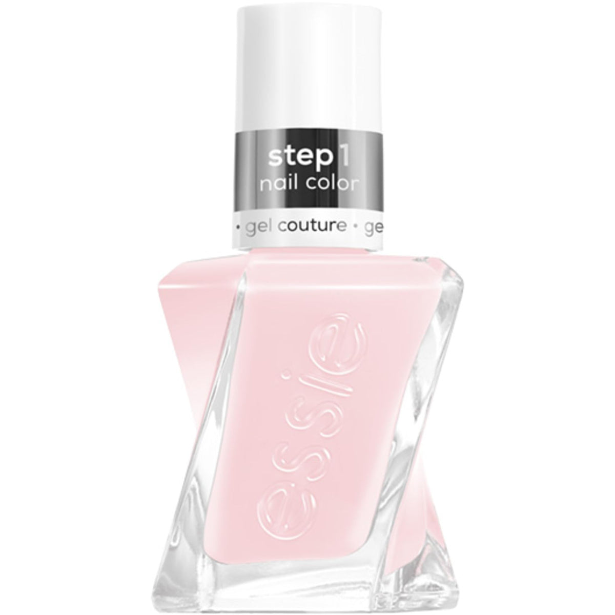 essie Gel Couture Matter Of Fiction bottle shows longwear formula with salon-quality shine.