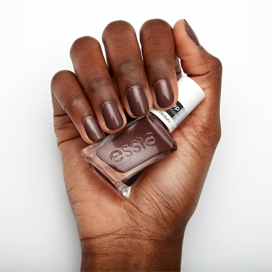 Essie Gel Couture, frasco práctico de 0,46 onzas para retoques.