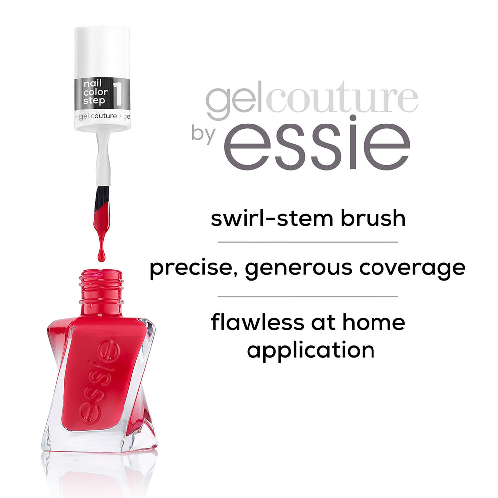 essie gel couture: retirada fácil con acetona