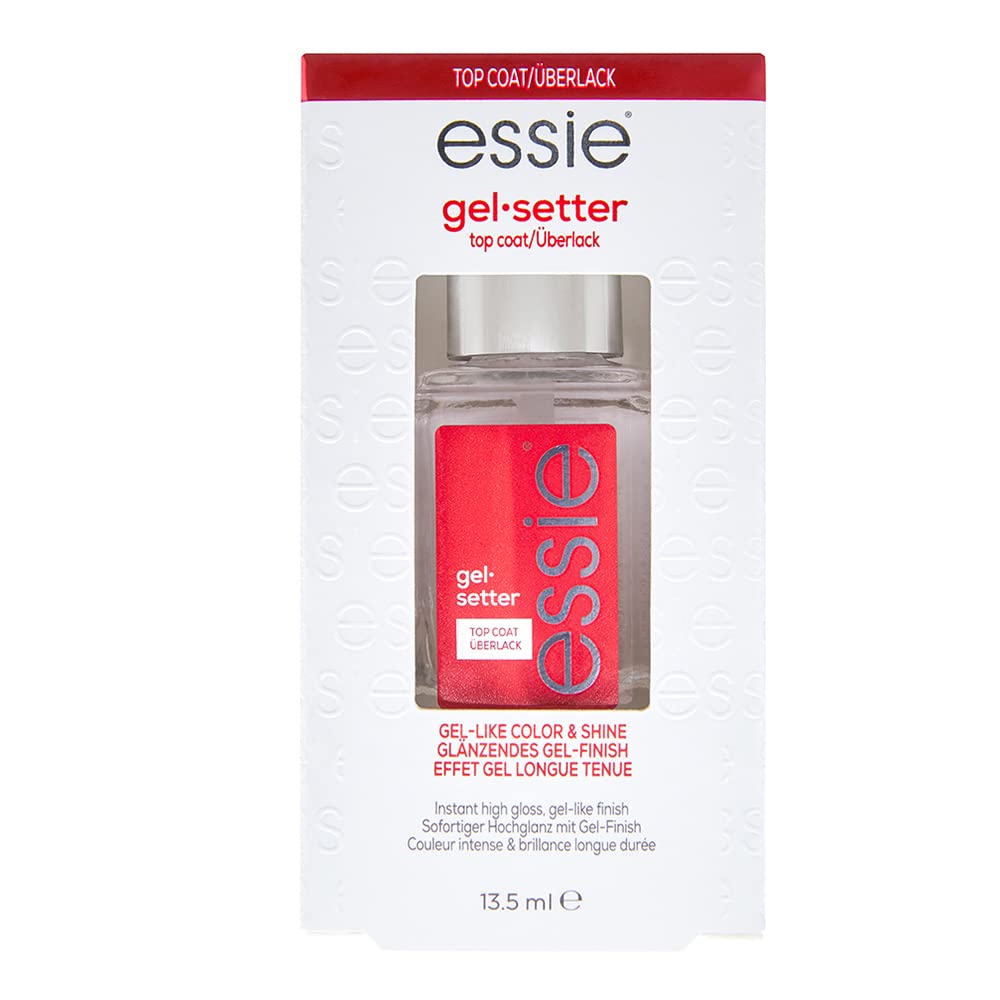 essie gelsetter brillo gel para un acabado brillante y duradero