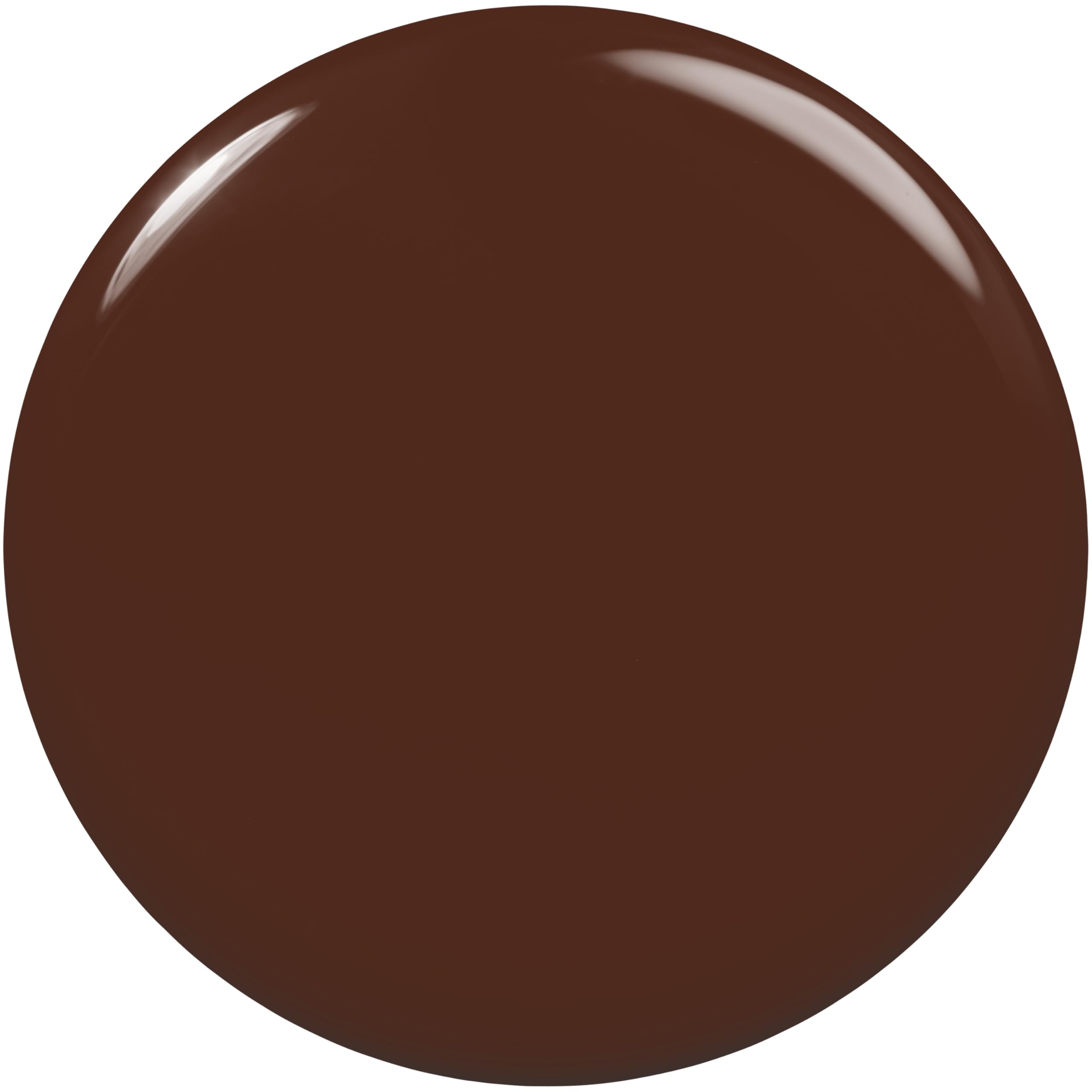 essie Glossy Shine nail polish adds a reflective, glassy look with a single coat.