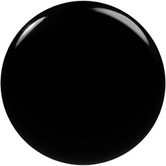 essie Licorice jet-black nail polish brush shown for smooth, even application