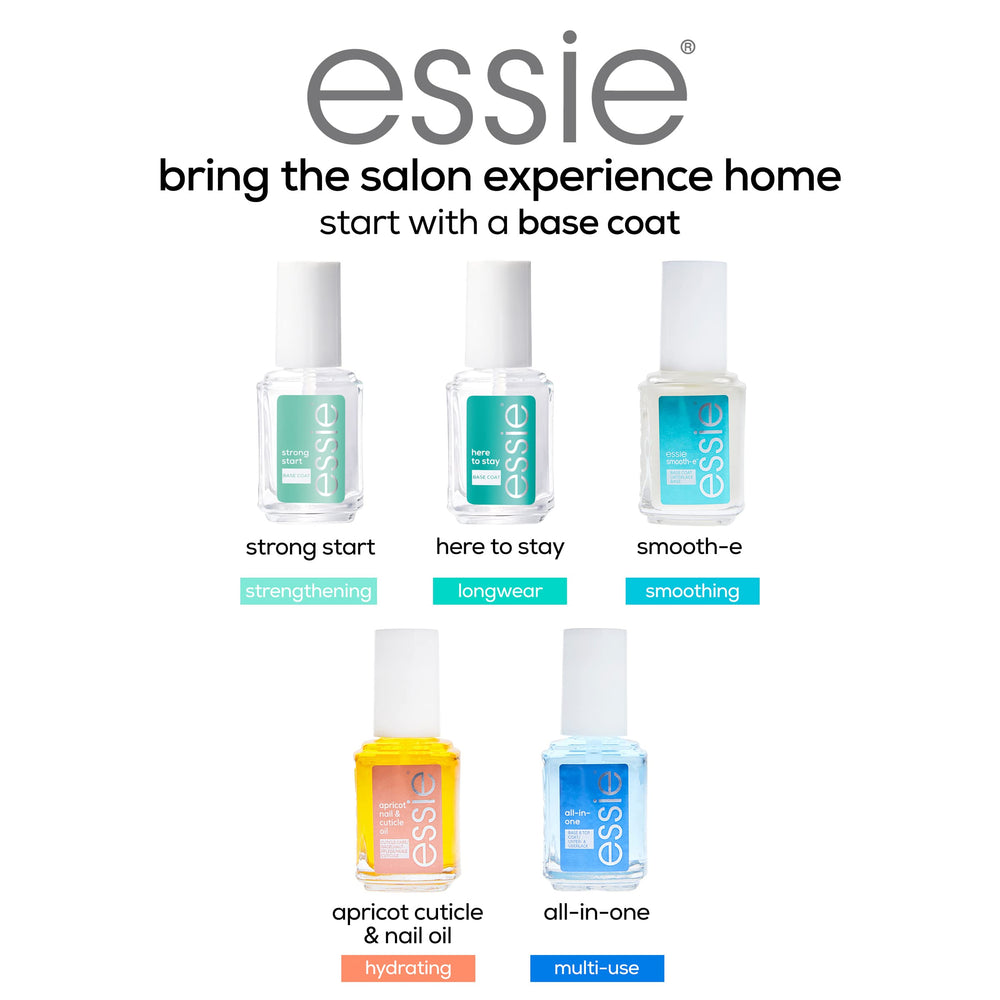 essie manicura de calidad de salón en casa.