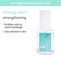 La essie-manicura-esmalte-color-aplicado muestra color uniforme y duradero.