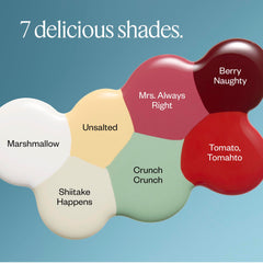 essie Mrs. Always-right even coverage with two coats for a polished result.