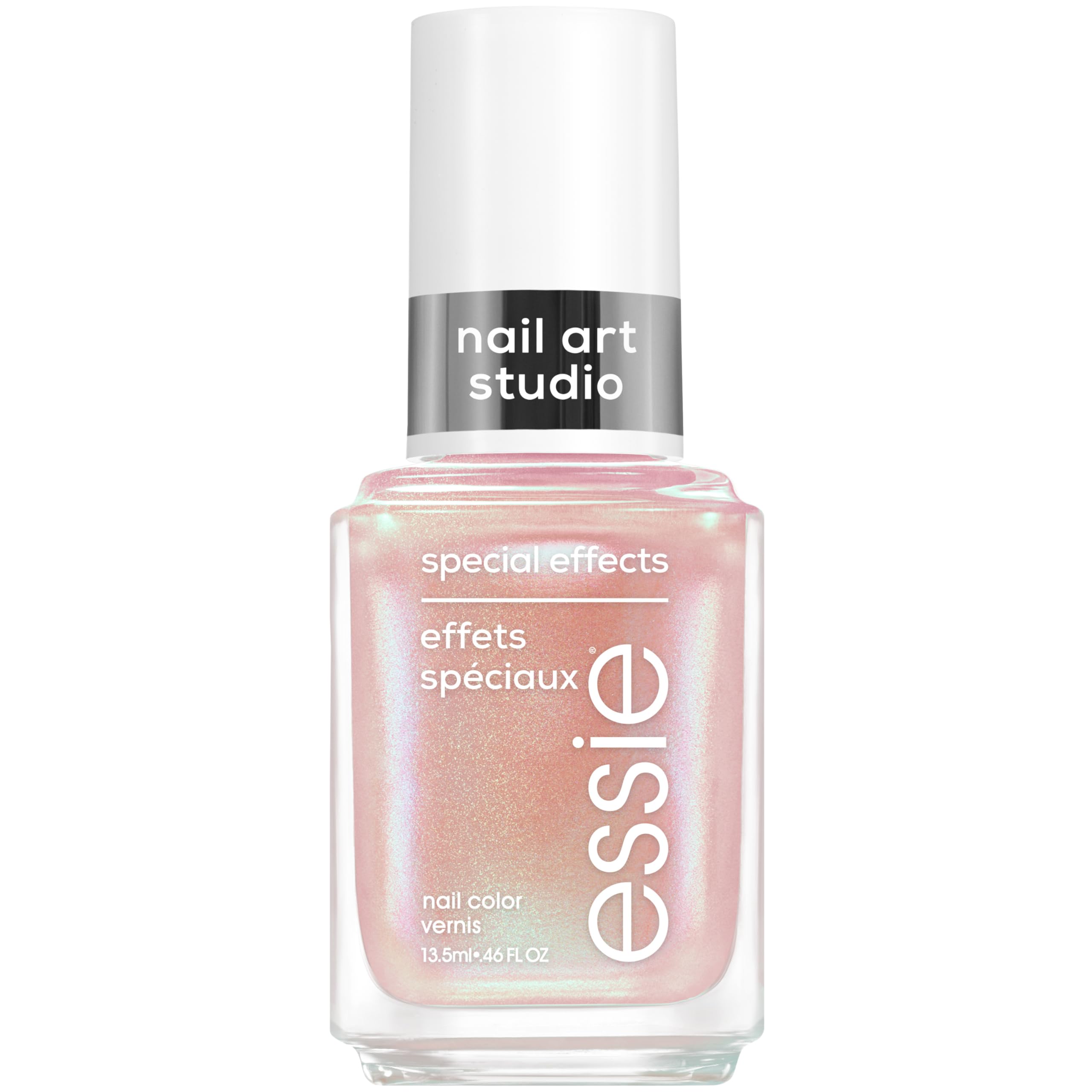 Esmalte essie Gilded Galaxy, perla satinada, acabado suave y elegante