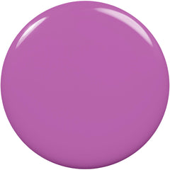 essie Play Date on nails with bright purple finish for a bold, salon-worthy look.