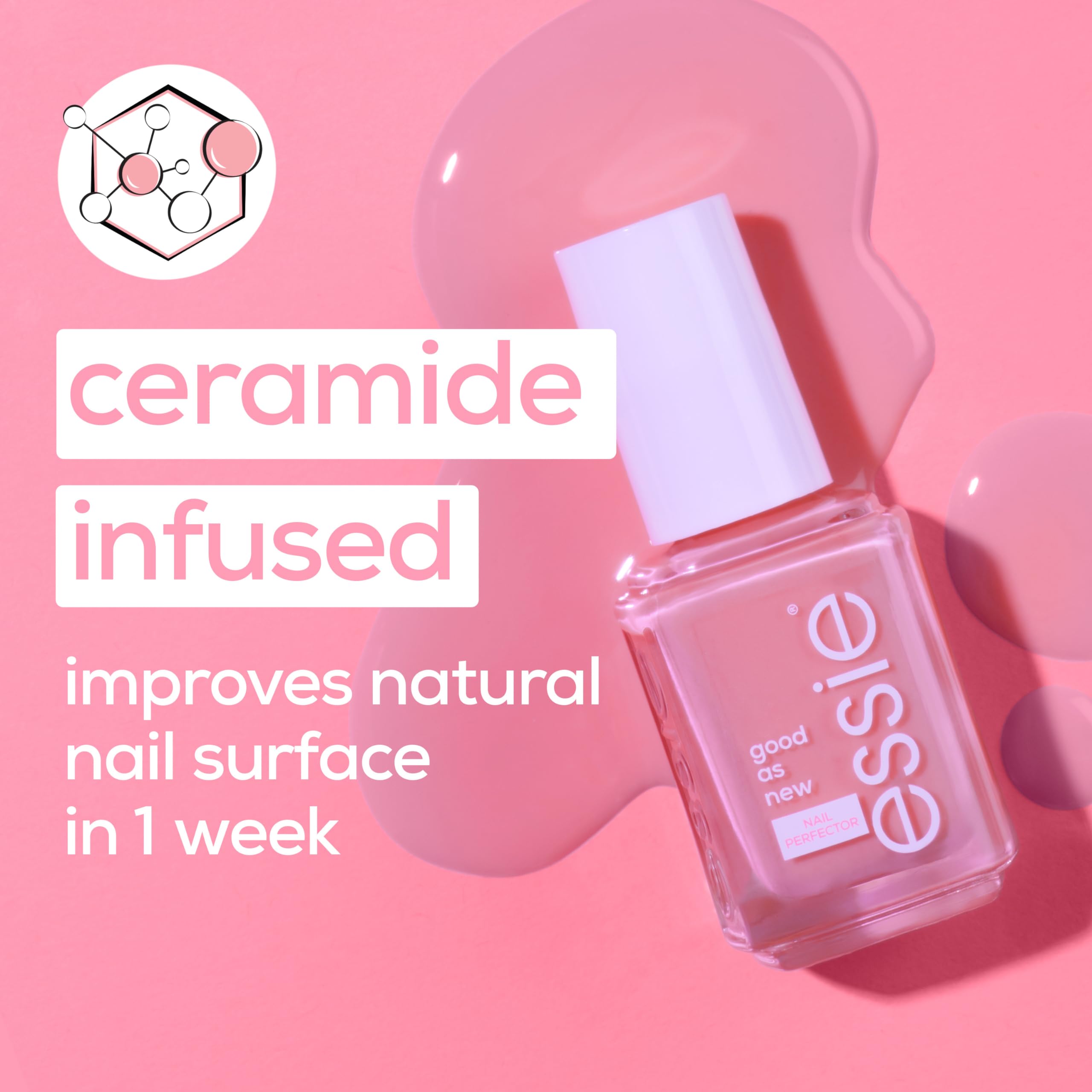 Primado de uñas essie prepara la superficie para esmalte.