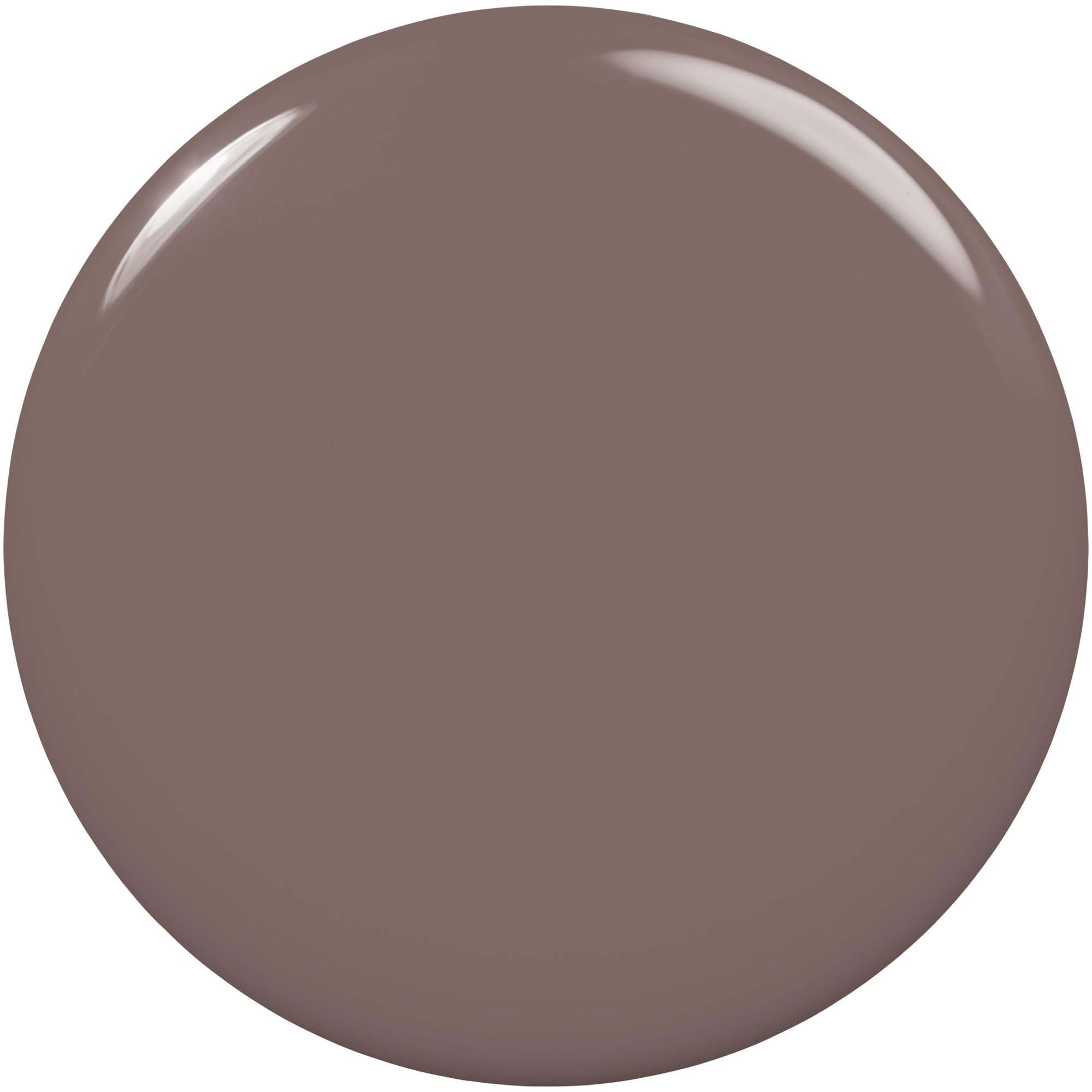 Essie bottle with easy-glide brush demonstrates smooth, streak-free nail application.