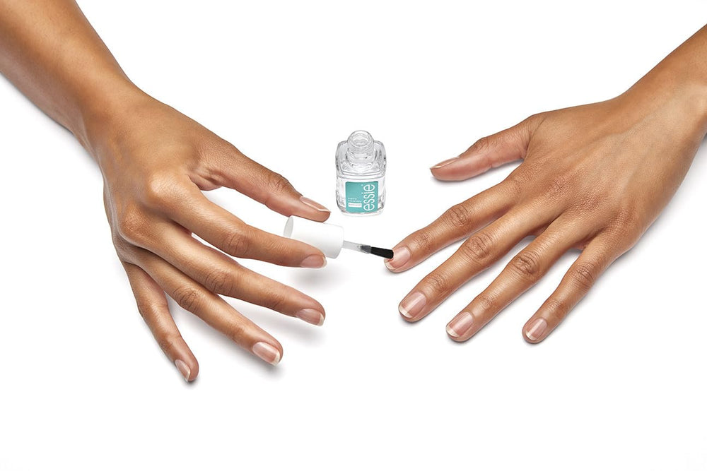 essie salon-quality vegan base coat highlights clean formula without animal ingredients