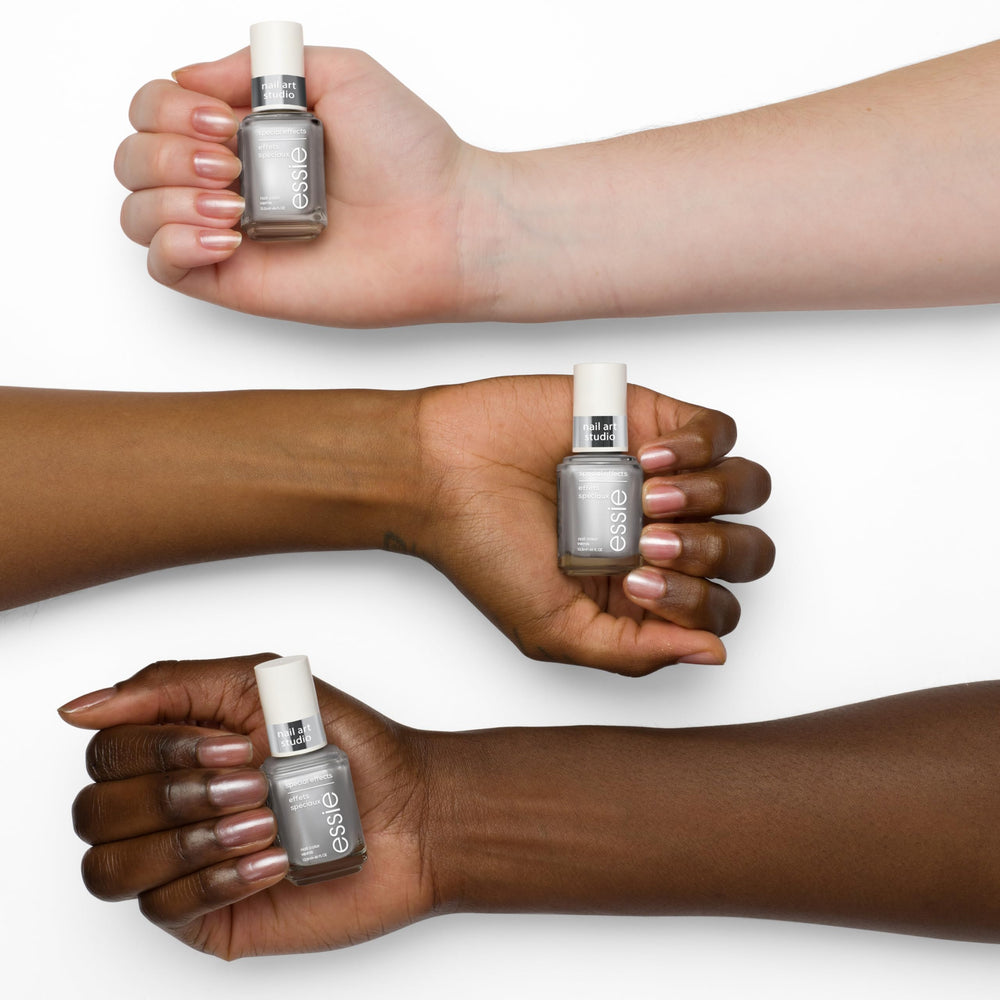 essie shimmer pearls finish adds refined texture to the layer