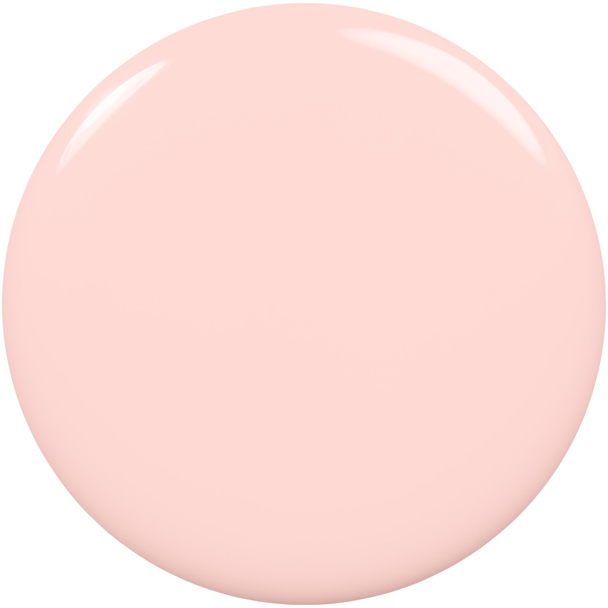 essie Skinny Dip brush stroke highlights smooth, even application for at-home manicures.
