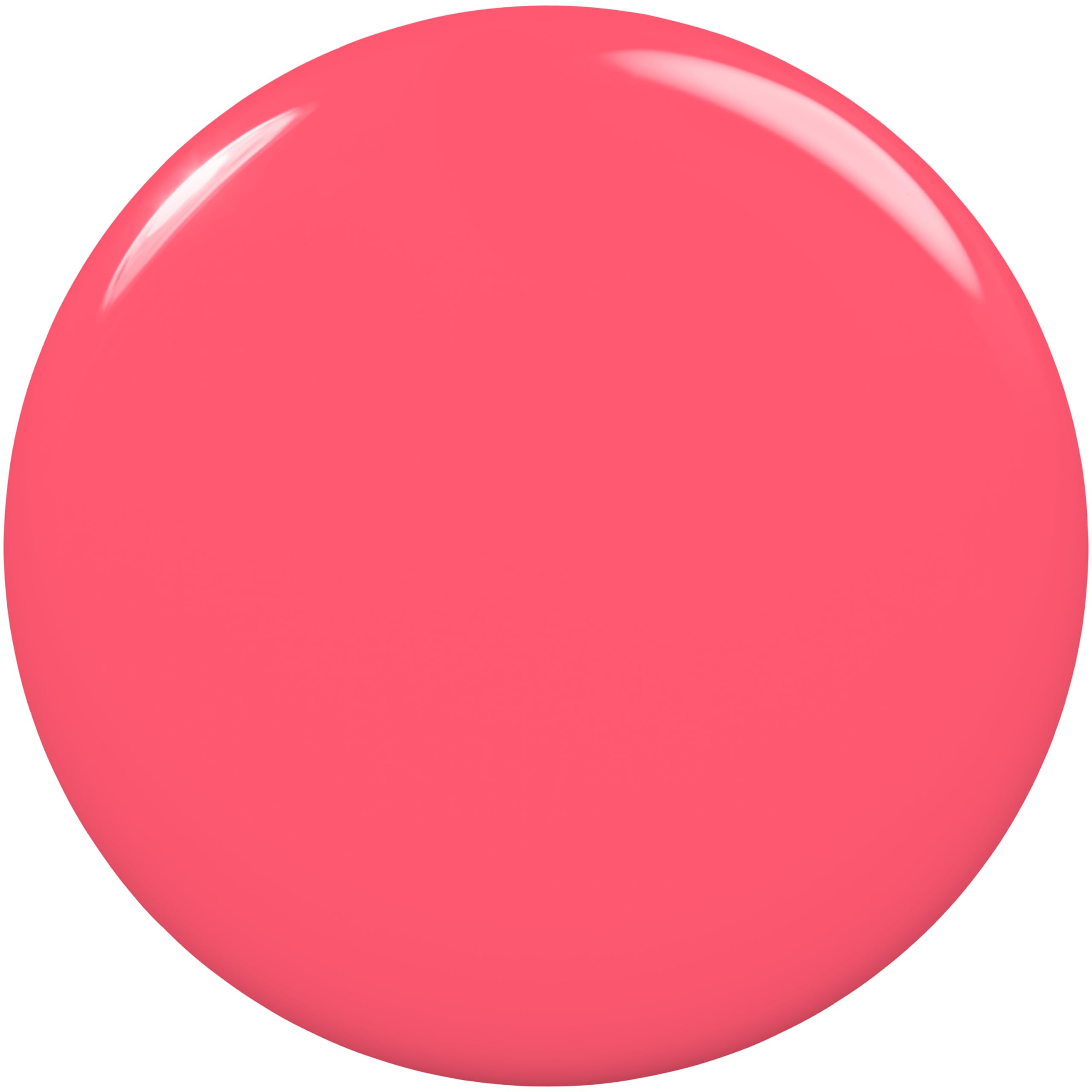 essie Throw In The Towel on nails with rosy pink shade for sun-kissed looks
