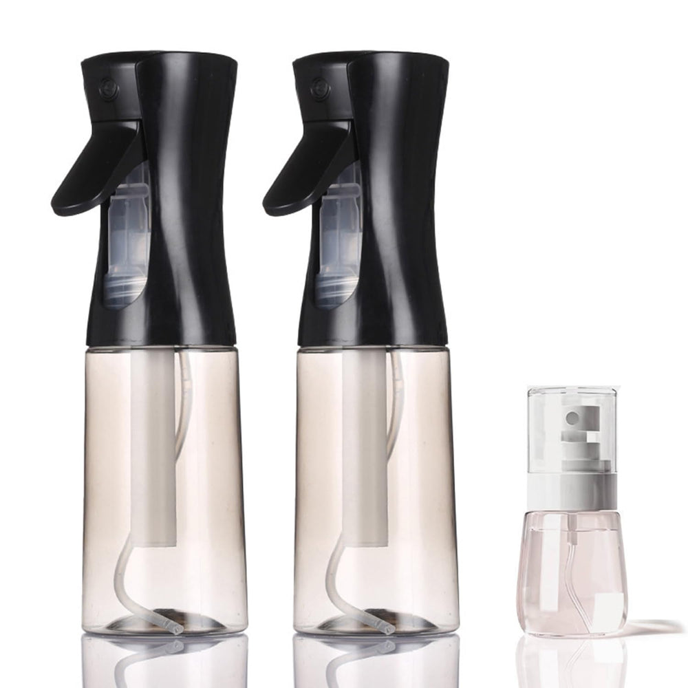 ESSKAM 3-pack spray bottles in black for home, salon, and garden use