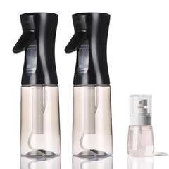 ESSKAM 3-pack spray bottles in black for home, salon, and garden use