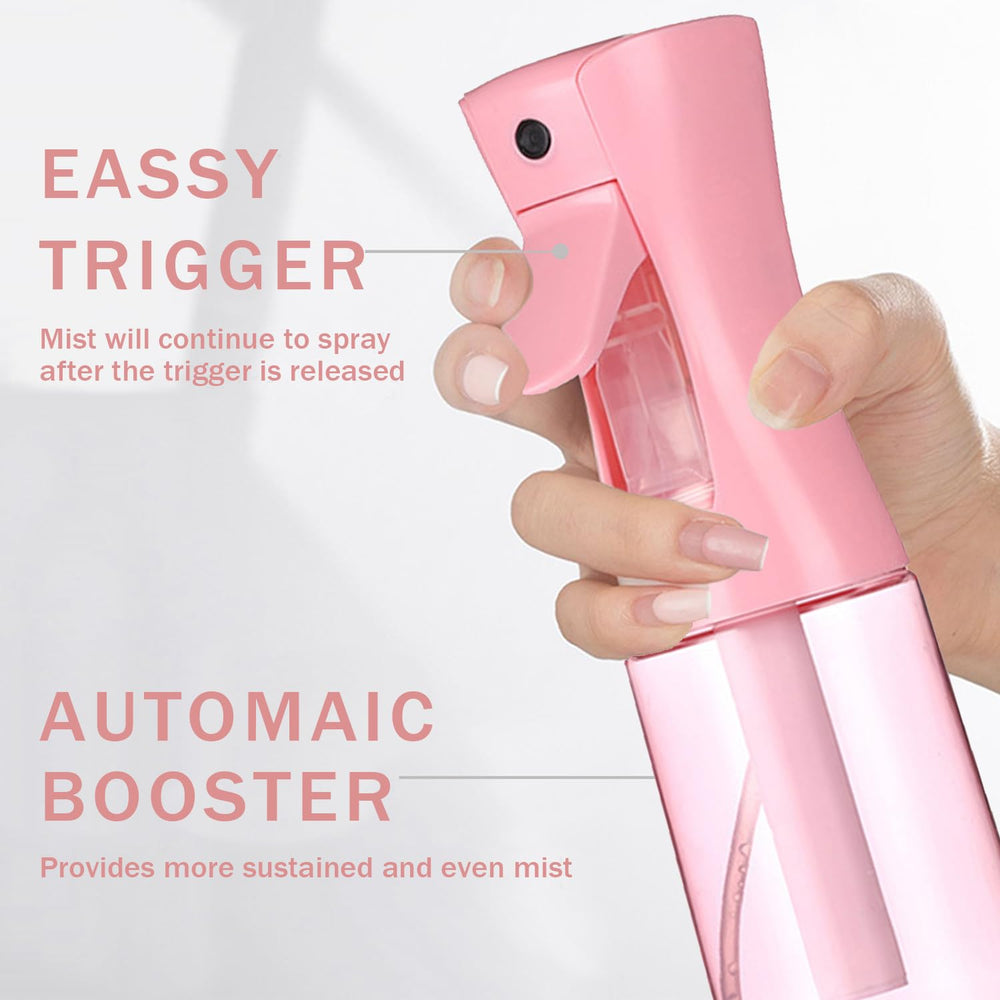 ESSKAM pink 30ml travel bottle for on-the-go mist and carry-on compatibility.
