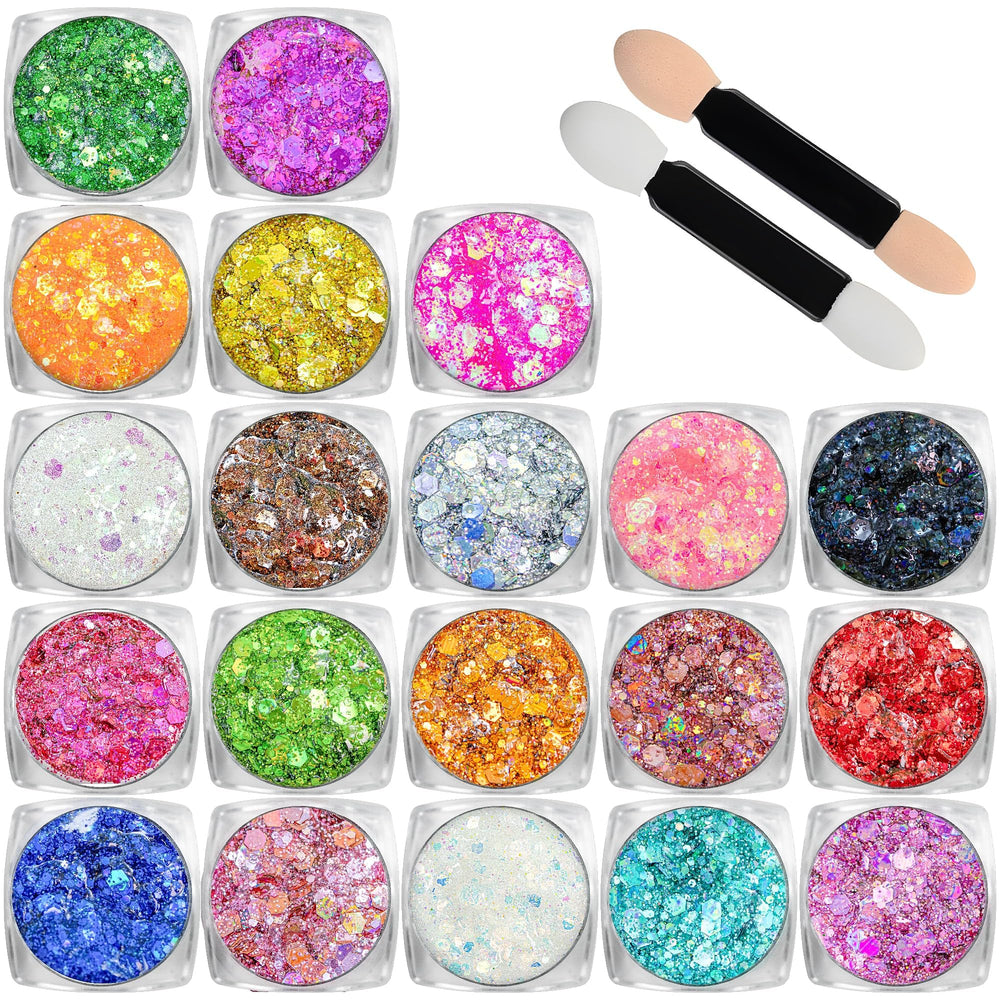 Estanoite gel purpurina uñas, acabado brillante para manicura festiva