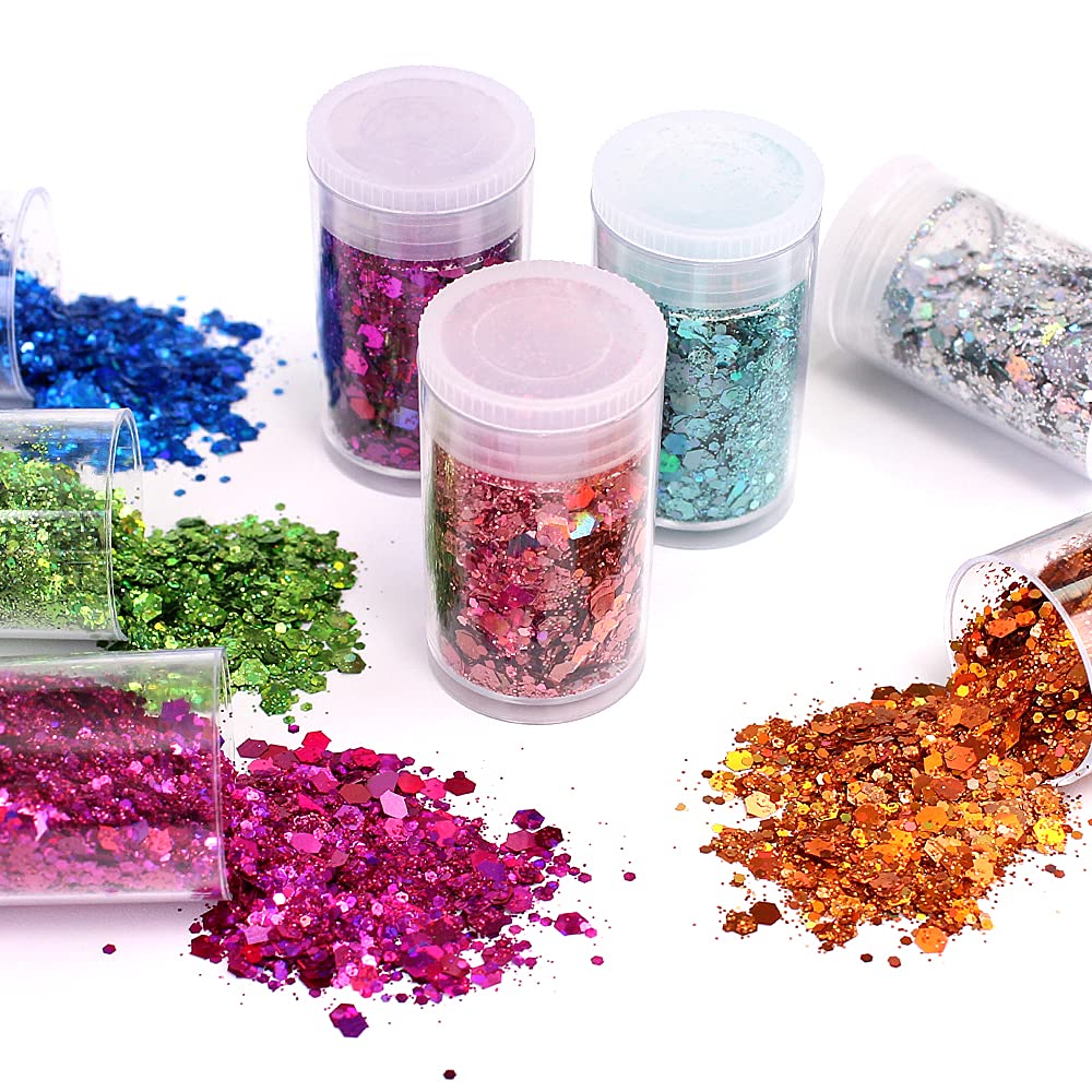 Estanoite resin epoxy glitter adds shimmering accents to crafts and resin projects