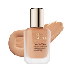 Estée Lauder Double Wear bottle with pump enables easy, mess-free application.