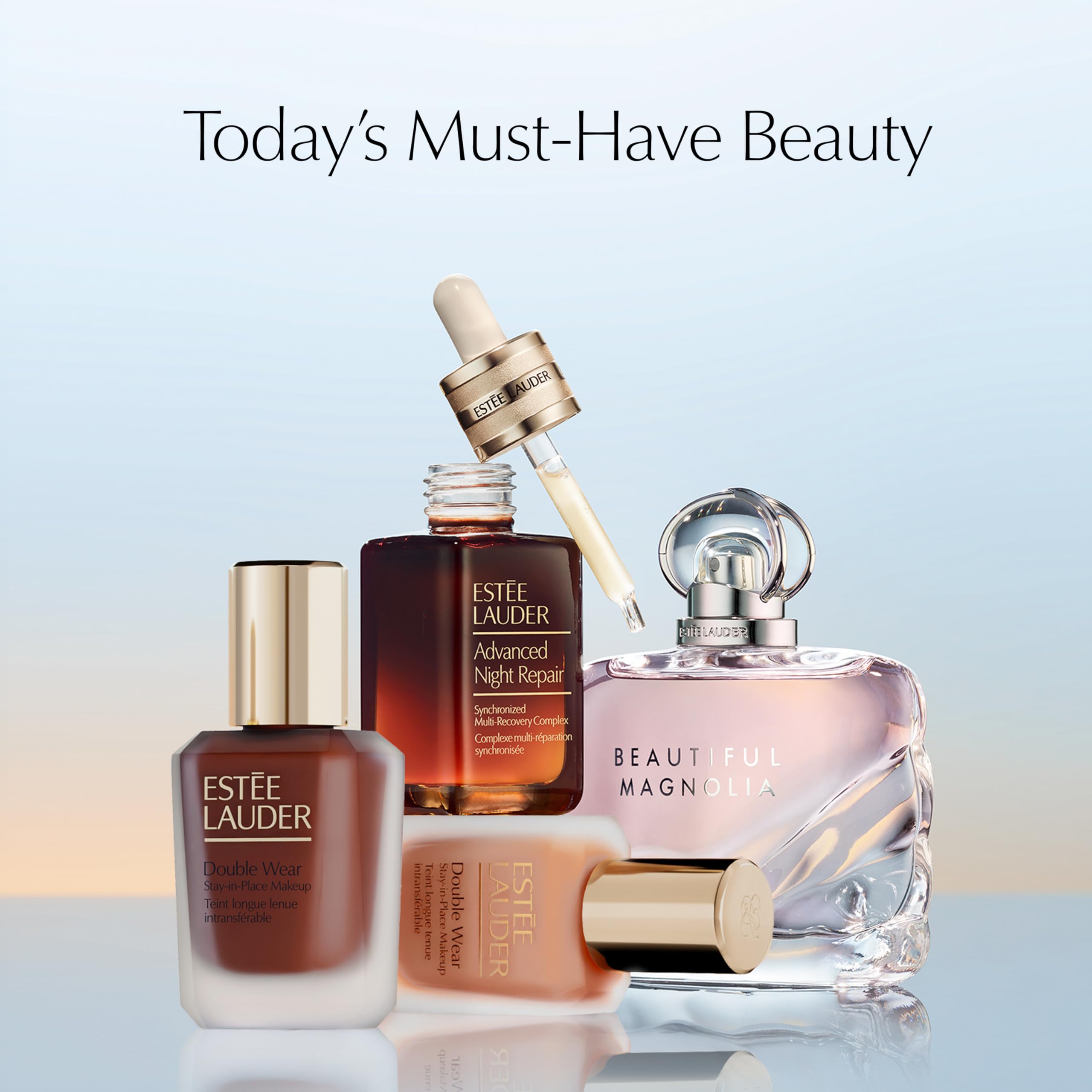 Estée Lauder Eau de Private Collection notes closeup highlighting citrus and sandalwood warmth.