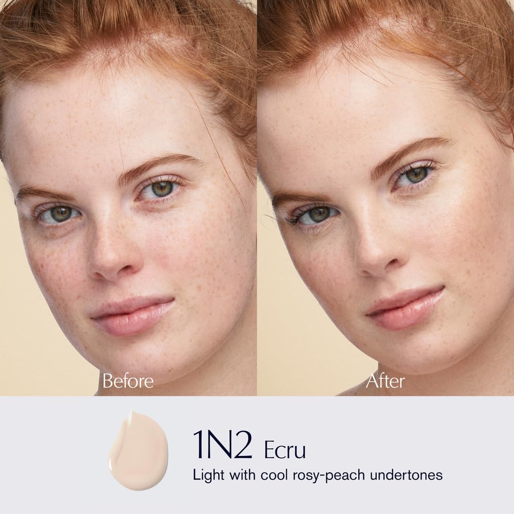 Futurist Hydra Rescue foundation swatch blending on skin.