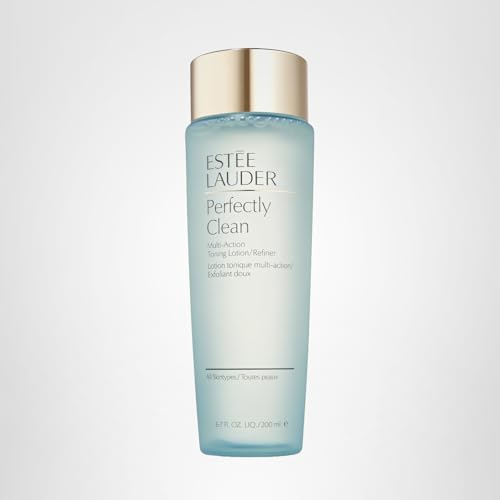 Estée Lauder Perfectly Clean customer-use shot showing radiant, healthy-looking complexion.