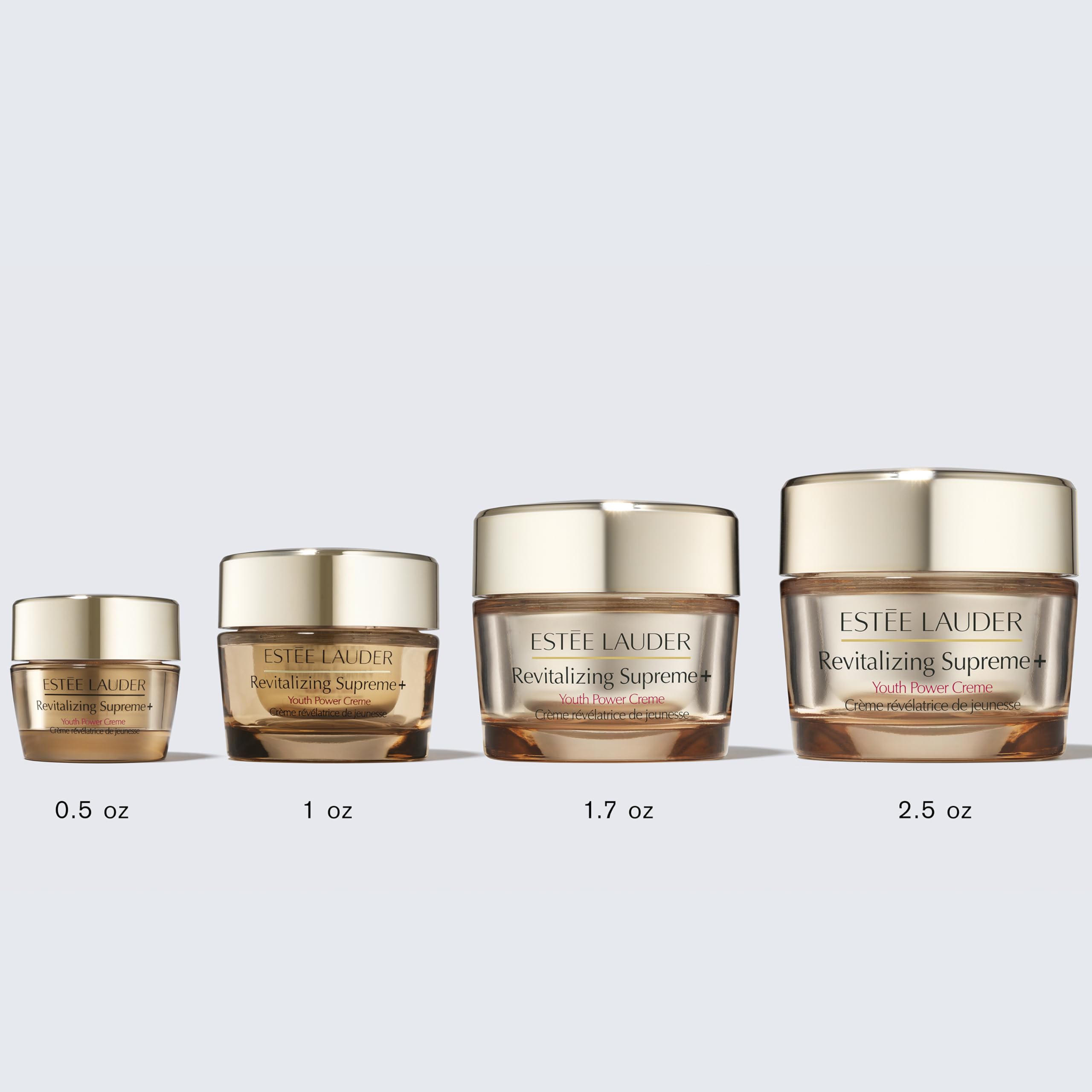 Estée Lauder ingredient label close-up showing key botanical and peptide benefits